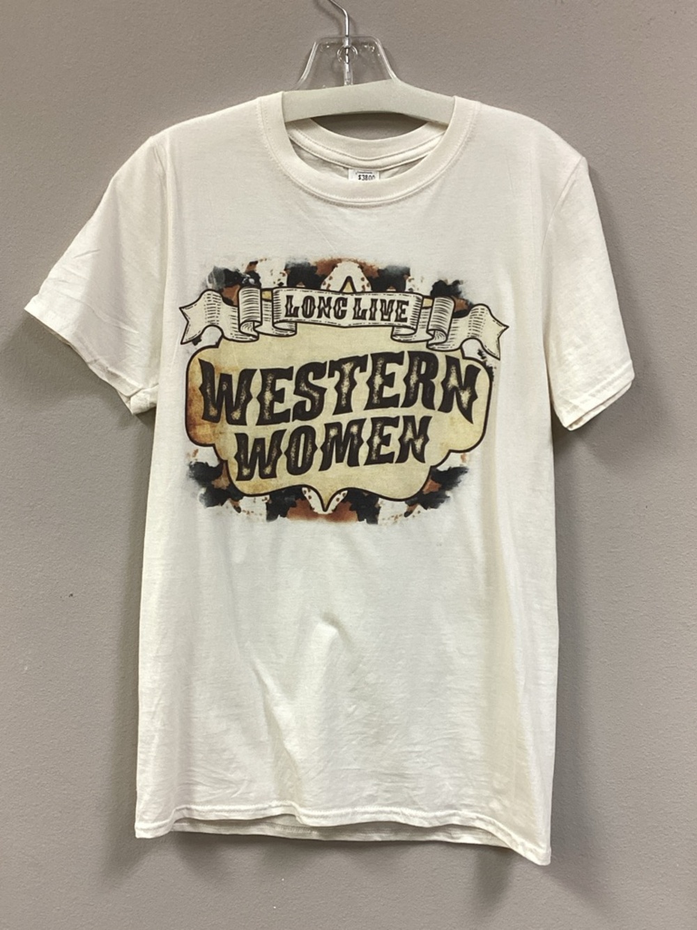 "Long Live Western Women" Graphic Tee - Cream